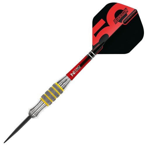 Šipky steel Red Dragon Darts 50 Years - Chunky Stumpy 7 28g, 85% wolfram