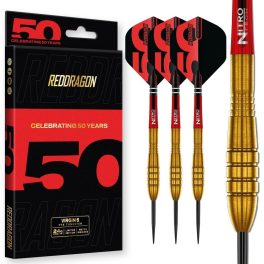   Šipky steel Red Dragon Darts 50 Years - Golden Virgin 5 24g 95% wolfram