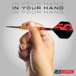 Šipky steel Red Dragon Darts 50 Years - Golden Virgin 5 24g 95% wolfram