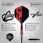 Šipky steel Red Dragon Darts 50 Years - Hexoset 3 25g 85% wolfram