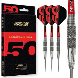   Šipky steel Red Dragon Darts 50 Years - Grizzly 2 24g 90% wolfram