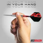 Šipky steel Red Dragon Darts 50 Years - Grizzly 2 24g 90% wolfram