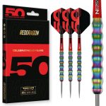 Šipky steel Red Dragon Darts 50 Years - Shockwaves 26g, 90% wolfram
