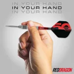 Šipky steel Red Dragon Darts 50 Years - Grizzly 4 25g 90% wolfram