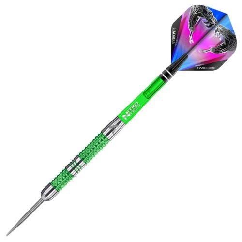 Šipky steel Red Dragon Peter Wright Snakebite Mamba 24g, 90% wolfram