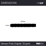 Šipky steel Red Dragon Gerwyn Price Original 23g 90% wolfram