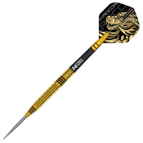 Šipky Red Dragon steel Johnny Clayton Gold 22g, 90% wolfram