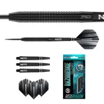 Šipky steel Red Dragon Razor Edge Black 23g 85% wolfram
