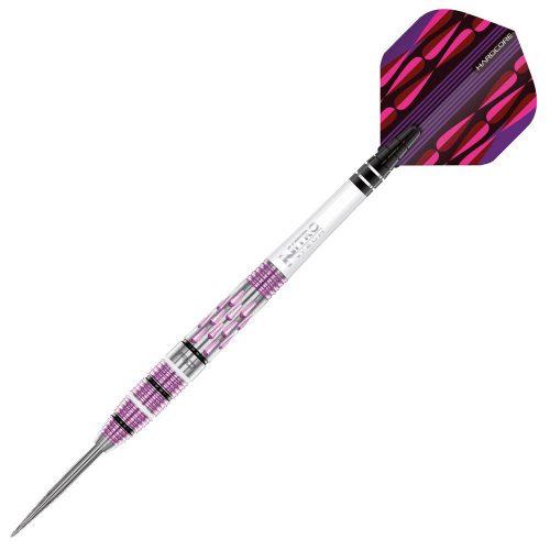 Šipky steel Red Dragon Artura Shocking Pink 24g, 90% wolfram