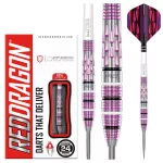 Šipky steel Red Dragon Artura Shocking Pink 24g, 90% wolfram