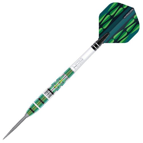 Šipky steel Red Dragon Artura Screamin Green 24g, 90% wolfram