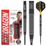 Šipky steel Red Dragon Jonny Clayton Oxide Edition 25g, 90% wolfram
