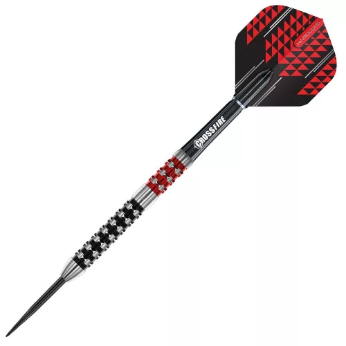 Šipky steel Red Dragon Crossfire 22g, 90% wolfram