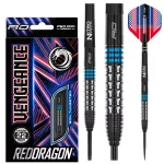 Sada steel šipek Red Dragon Vengeance Blue 22g, 90% wolfram