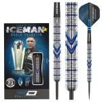 Sada steel šipek Red Dragon Gerwyn Price Iceman Midnight Edition 23g, 90% wolfram