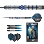 Sada steel šipek Red Dragon Gerwyn Price Iceman Midnight Edition 25g, 90% wolfram