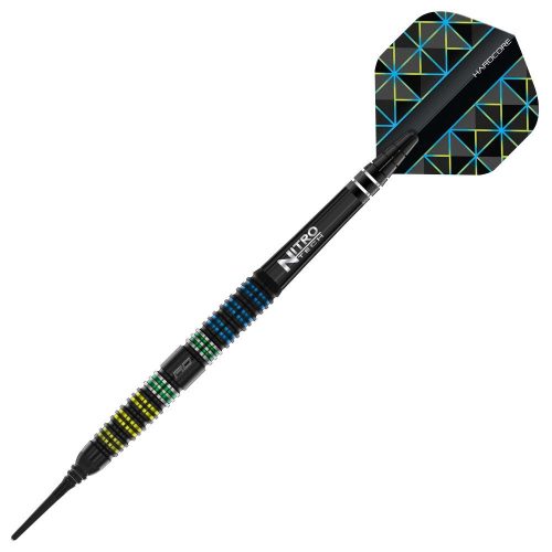 Šipky soft Red Dragon Dragonfly 95 Black - Tapered 20g, 95% wolfram