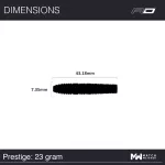 Šipky steel Red Dragon Luke Humphries Prestige 23g, 90% wolfram