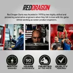Šipky steel Red Dragon Connor Scutt 22g 90% wolfram