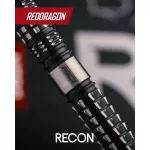 Šipky steel Red Dragon Recon Tapered 23g 90% wolfram