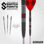 Šipky steel Red Dragon Jonny Clayton Hiraeth 23g SP 90% wolfram