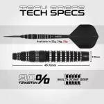 Šipky steel Red Dragon Sable Bomb 26g SP 90% volfrám