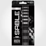Šipky steel Red Dragon Sable Parallel 22g SP 90% wolfrám