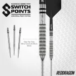 Šipky steel Red Dragon Gian Van Veen Tour Edition 21g SP 90% wolfram