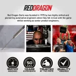 Šipky steel Red Dragon Gian Van Veen Tour Edition 21g SP 90% wolfram