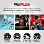 Šipky steel Red Dragon Luke Humphries TX1 Pioneer 24g SP 90% wolfram