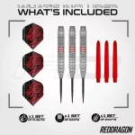 Šipky steel Red Dragon Jonny Clayton 21g brass