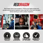 Šipky steel Red Dragon Gian Van Veen 21g brass
