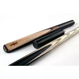 Snookerové tágo Riley England 3/4 dvoudílné, krátký extender, pouzdro 4UK