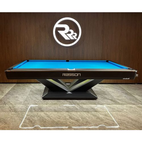 Profesionální pool kulečníkový stůl Rasson Victory III 9ft černý