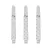 Násadky na šipky Harrows Dimplex bílé, střední 41mm