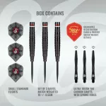 Šipky steel Shot Carl Sneyd 23g 90% wolfram