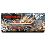 Šipky steel Shot Shot Gnarly Shredda 23g, 90% wolfram