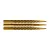 Hroty na šipky Shot steel Warrior Gold Titanium 35mm - 3ks