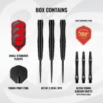 Šipky steel Shot Zen Scallop 24g TP 90% wolfram
