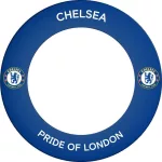 Ochrana stěny Football Chelsea FC na sisalové terče