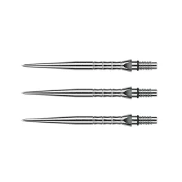   Hroty na šipky Winmau Switch Point Wave stříbrné 26mm 3ks