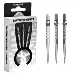 Hroty na šipky Winmau Switch Point Chain stříbrné 30mm 3ks