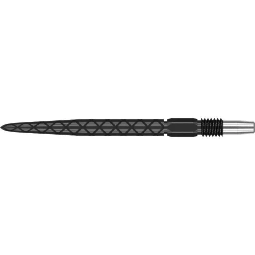 Hroty na šipky steel TARGET Swiss Diamond Black Point, 30mm - 3ks