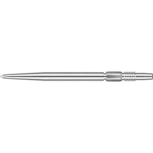 Hroty na šipky TARGET steel Swiss Point stříbrné, kovové 30mm - 3ks