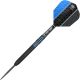 Šipky TARGET steel Vapor8 black 22g, modré, 80% wolfram