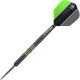 Šipky steel TARGET Vapor8 black 23g, zelené, 80% wolfram