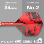 Šipky steel Target Nathan Aspinall 22g, brass