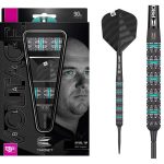 Sada šipek Target steel Rob Cross Voltage Black Edition, Swiss point 22g, 90% wolfram