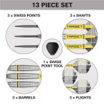 Šipky steel Target Scott Williams G2 23g SP 90% wolfram
