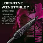 Šipky steel Target Lorraine Winstanley G2 24g SP 90% wolfram
